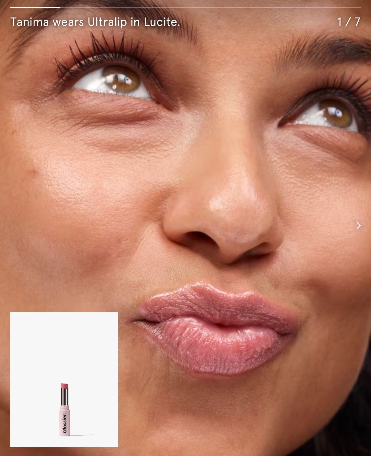 Glossier Ultralip lipstick