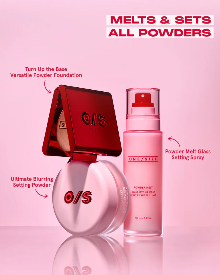 ONE SIZE POWDER MELT
GLASS SETTING SPRAY