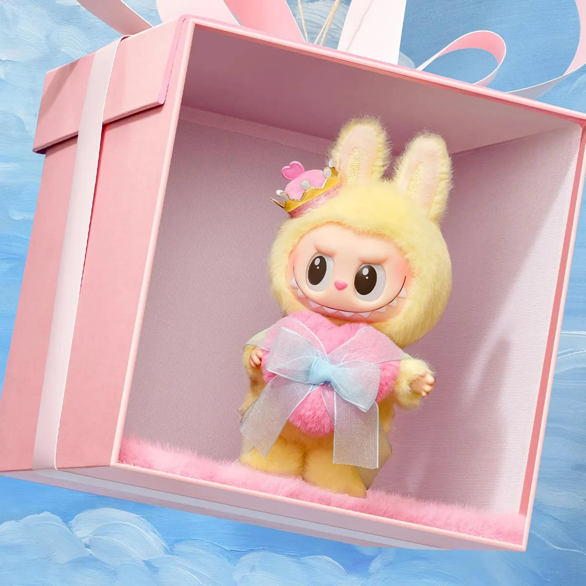 Labubu THE MONSTERS Let's Checkmate Series-Vinyl Plush Hanging Card