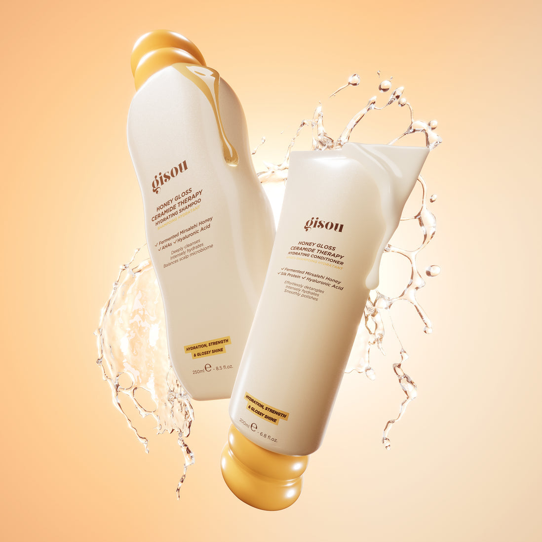 GISOU HONEY GLOSS CERAMIDE THERAPY HYDRATING CONDITIONER