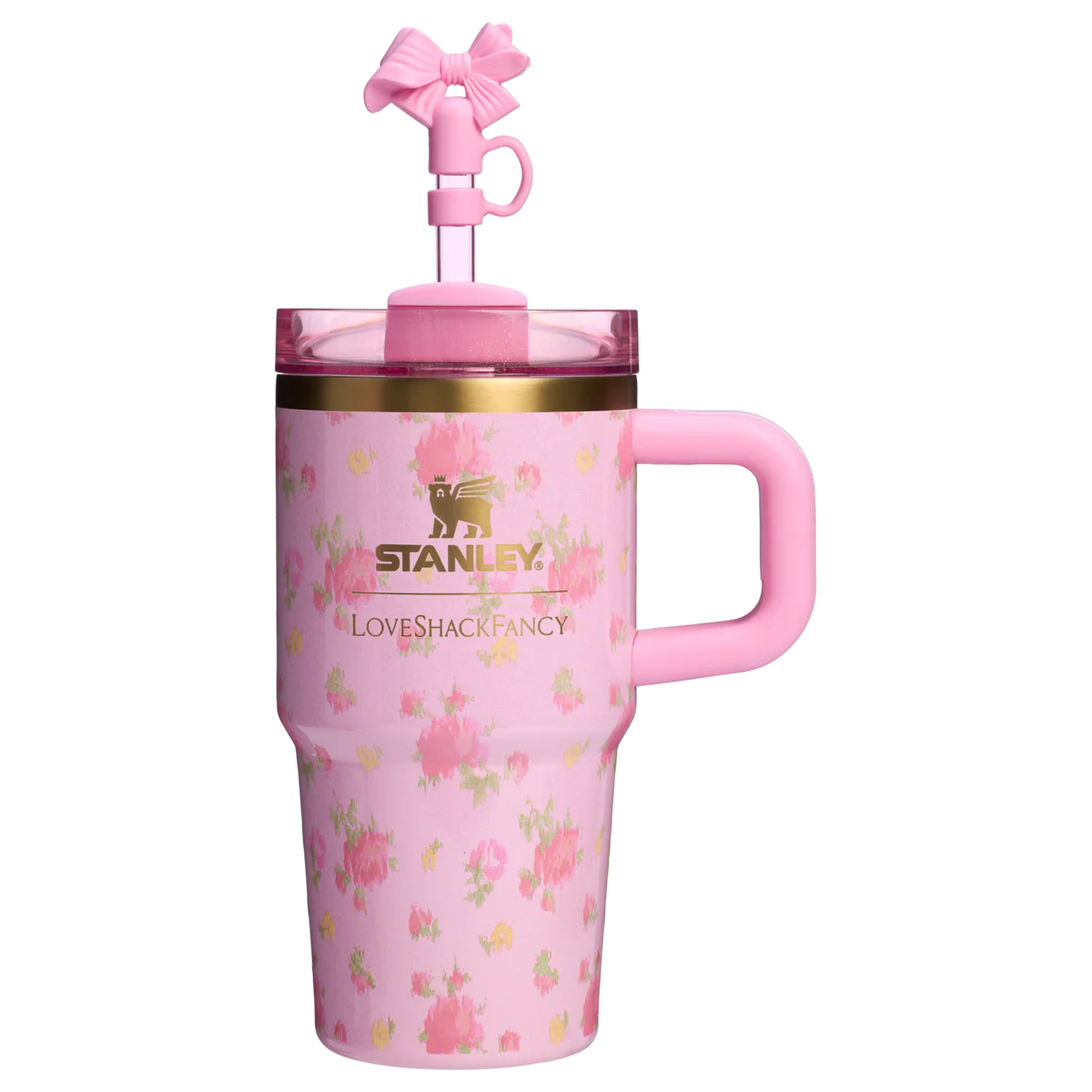 STANLEY 1913 X LOVESHACKFANCY QUENCHER H2.O FLOWSTATE™ TUMBLER WITH HANDLE | 20 OZ