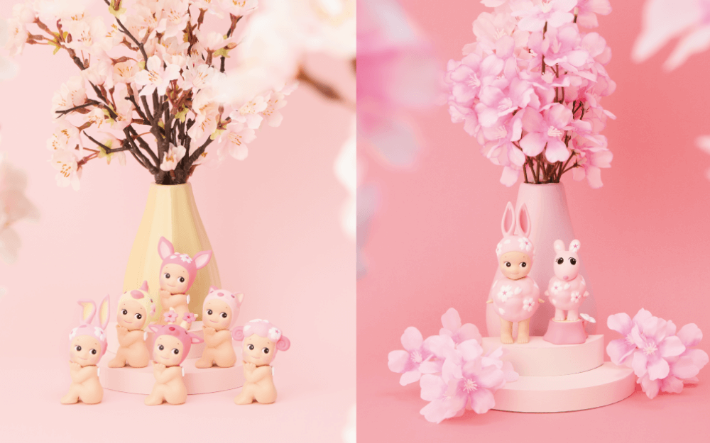 Sonny Angel Cherry Blossom Series Figures (1x each) Blind Box