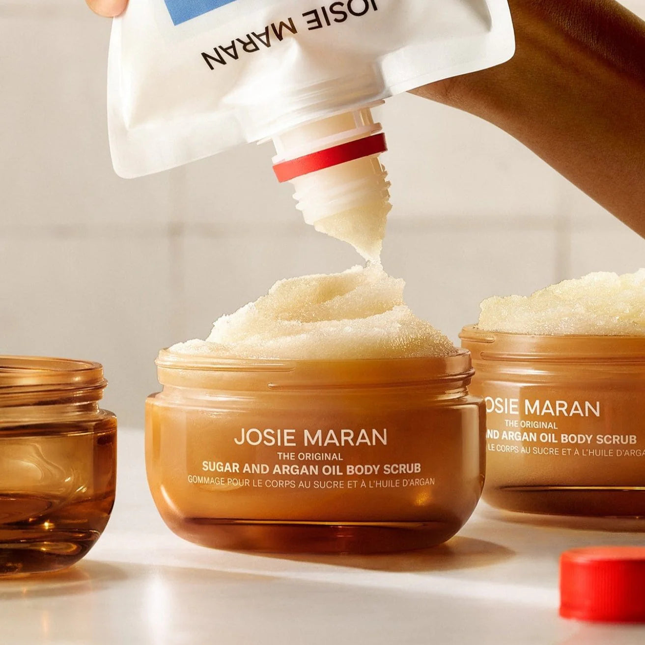 Josie Maran Sugar and Argan Oil Body Scrub Refill 13.5 oz.