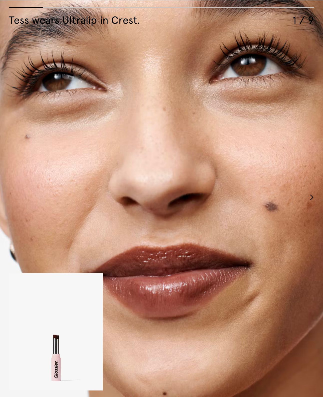 Glossier Ultralip lipstick