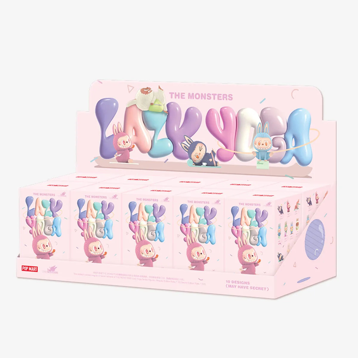 Labubu THE MONSTERS Lazy Yoga Series Figures (1 box)