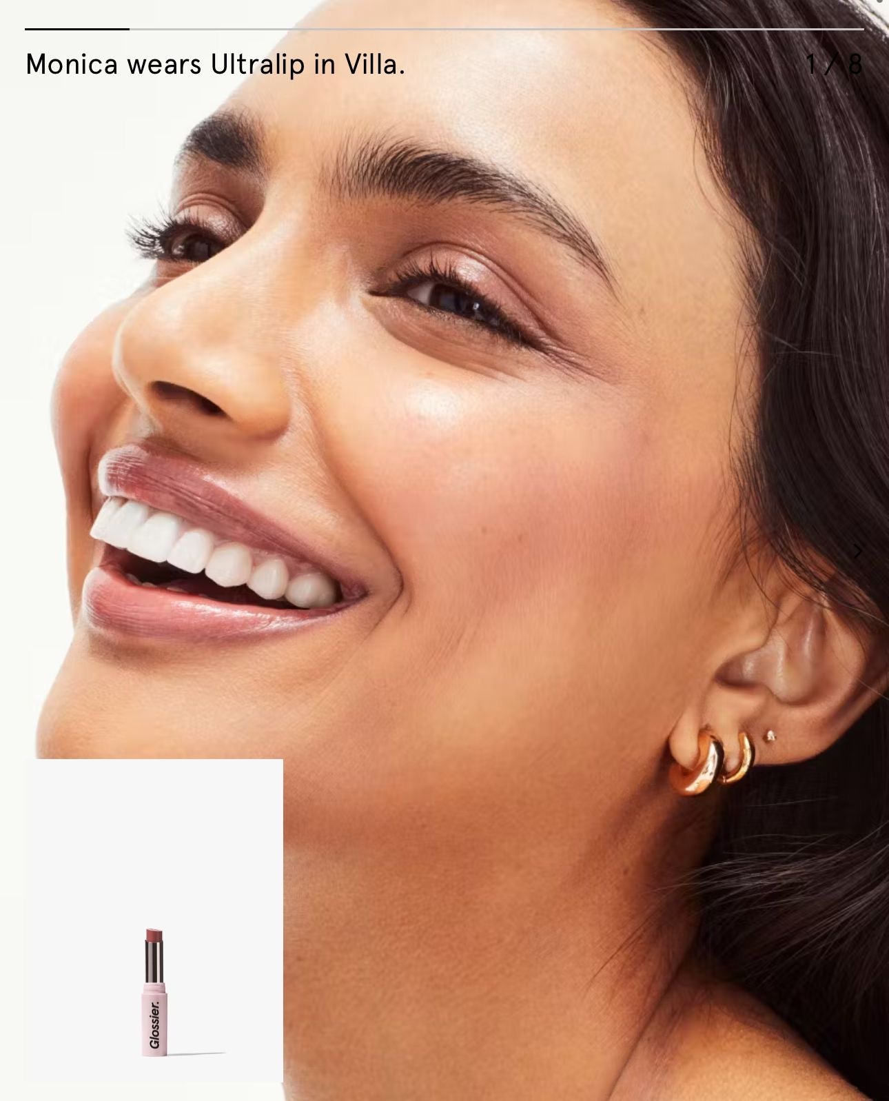 Glossier Ultralip lipstick