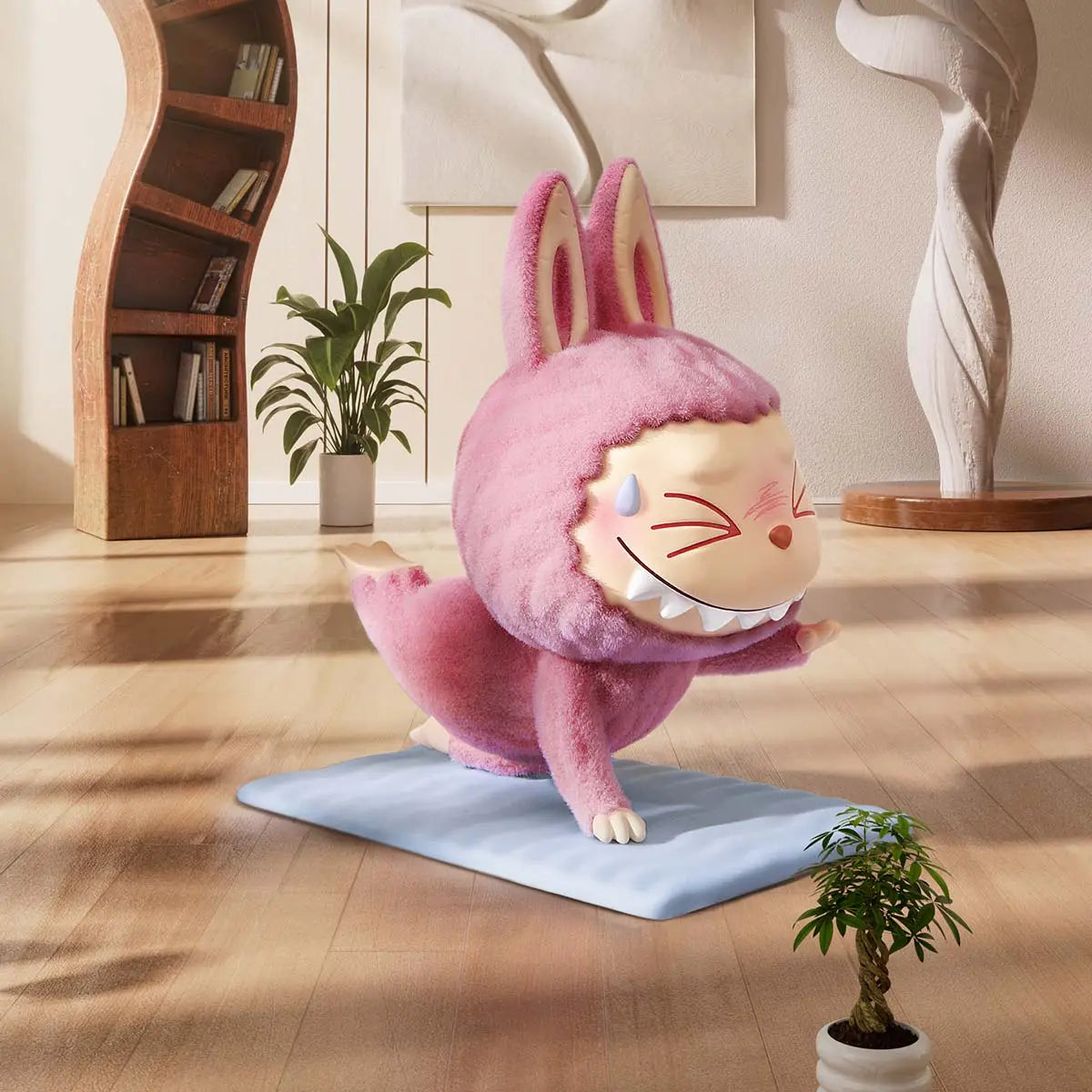 Labubu THE MONSTERS Lazy Yoga Series Figures (1 box)