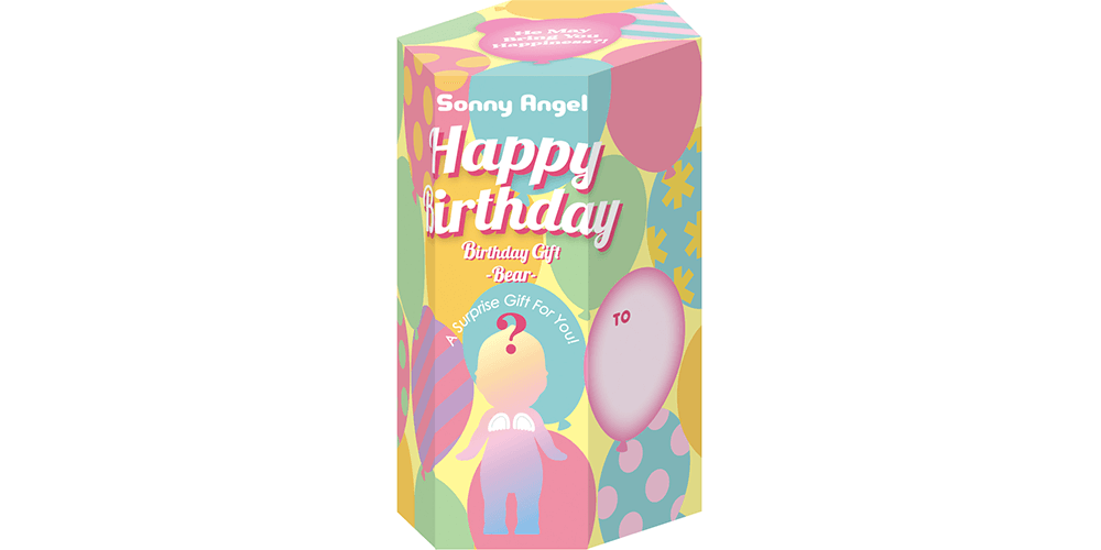 Sonny Angel Birthday gift bear
