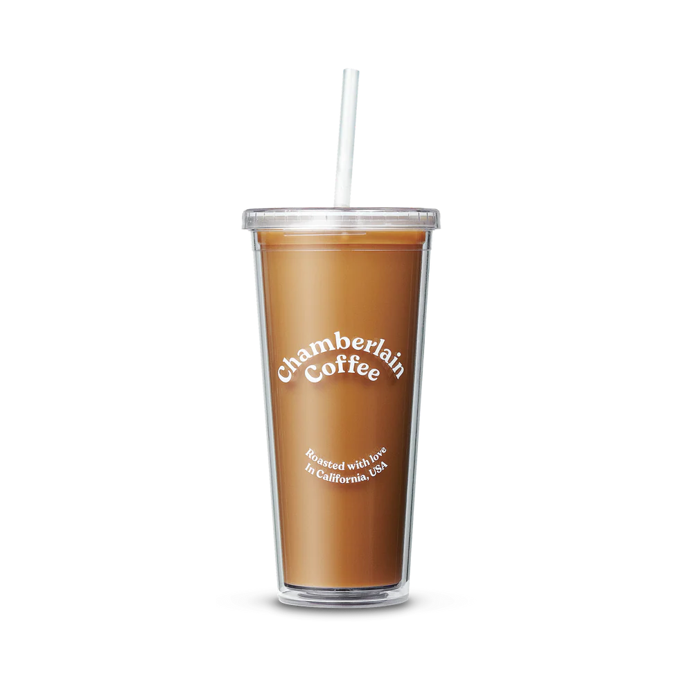 chamberlain coffee transparent tumbler