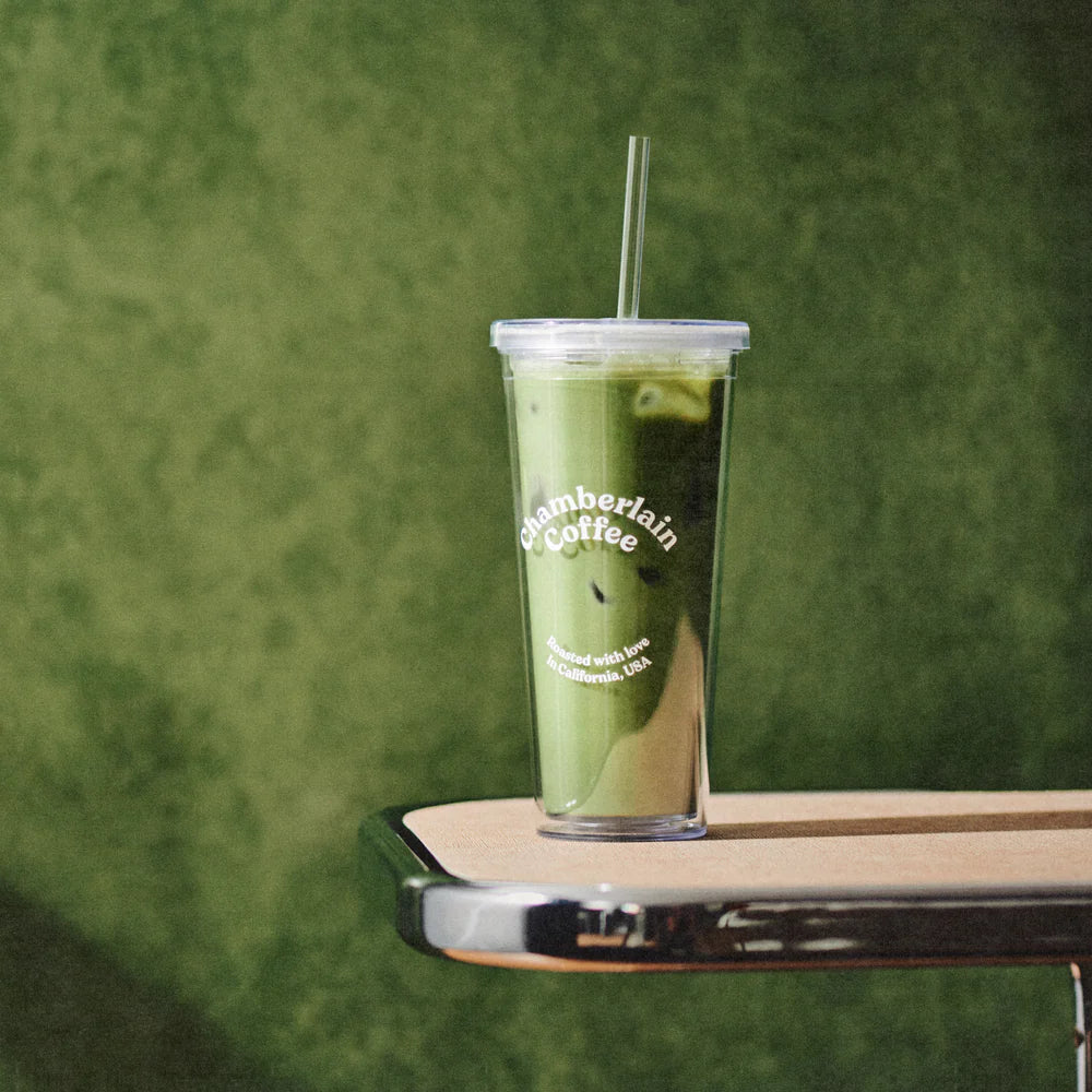chamberlain coffee transparent tumbler
