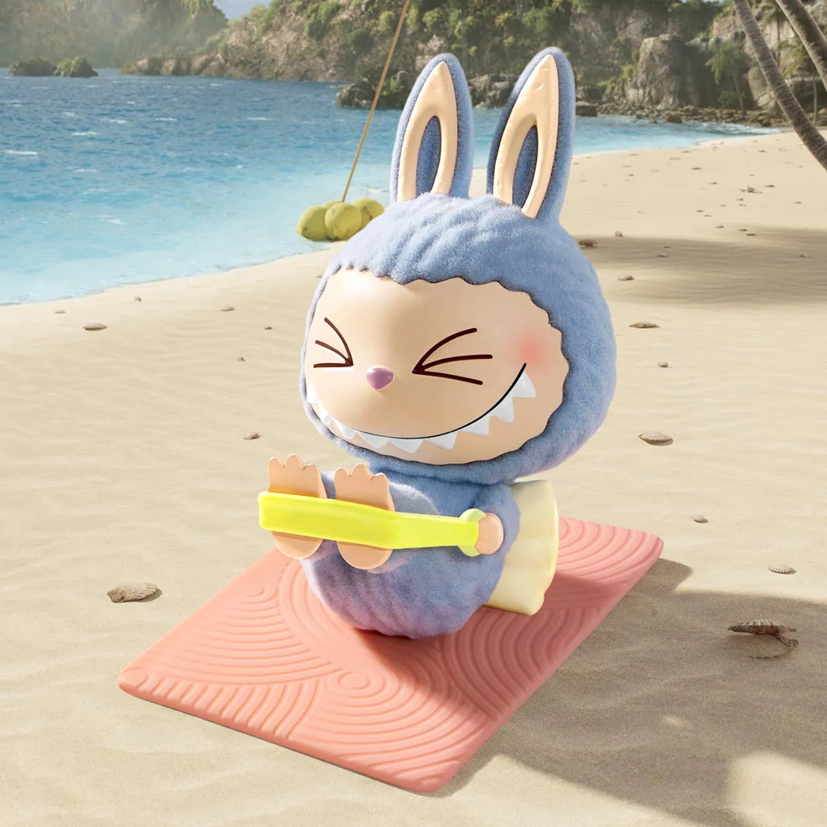 Labubu THE MONSTERS Lazy Yoga Series Figures (1 box)