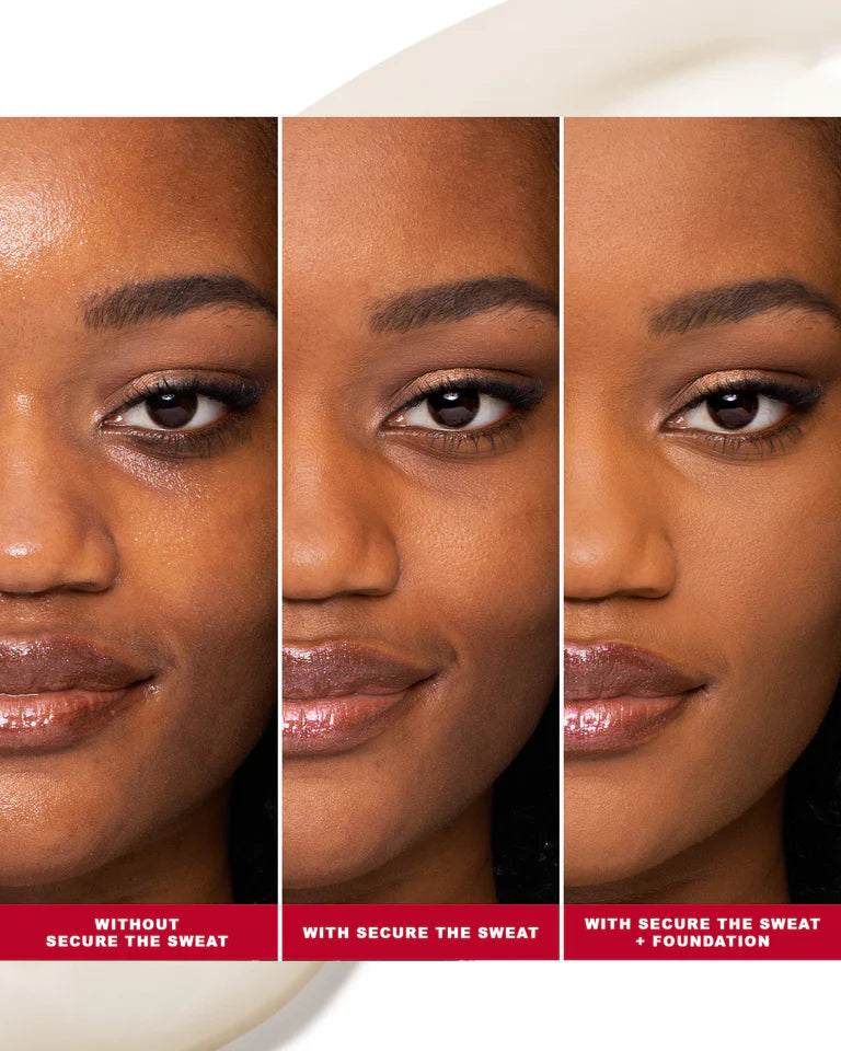 ONE SIZE SECURE THE SWEAT
SWEAT-PROOF ALUMINUM-FREE PRIMER