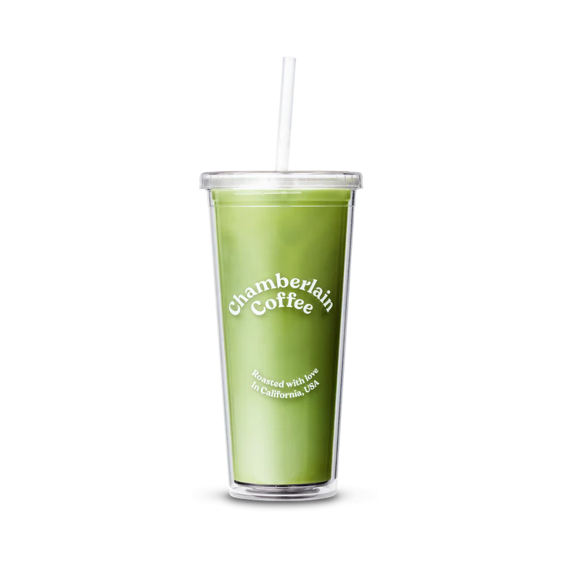 chamberlain coffee transparent tumbler