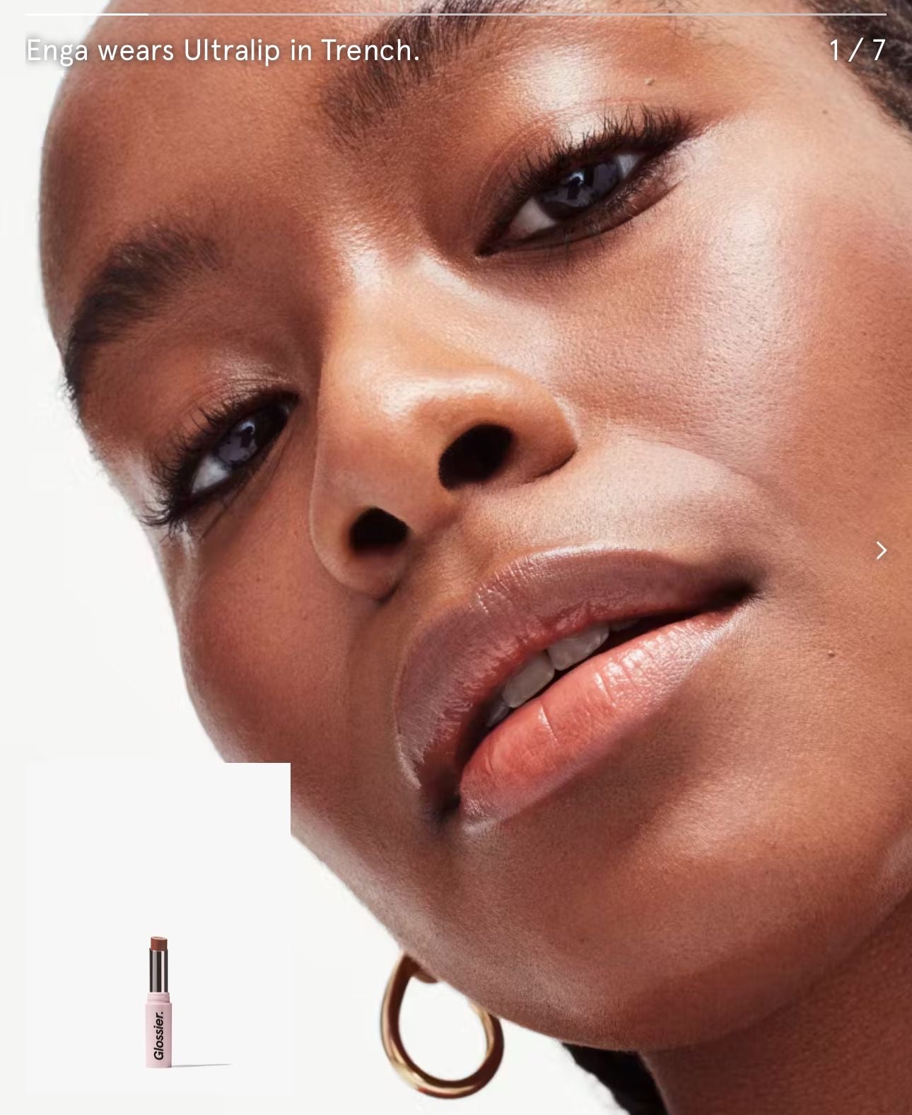 Glossier Ultralip lipstick