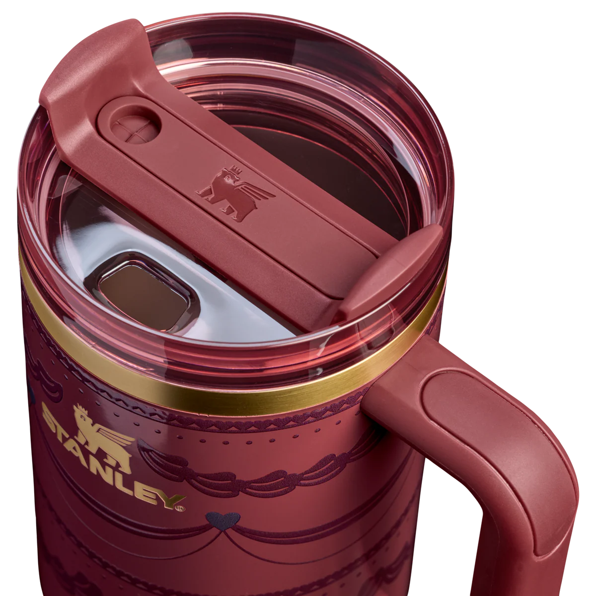 Stanley The Valentine's Day Quencher H2.0 Flowstate™ Tumbler | 40 OZ in Red Velvet Cake