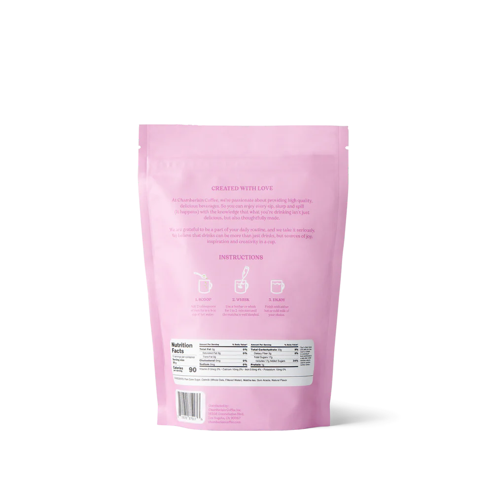 Chamberlain Coffee lavender matcha latte