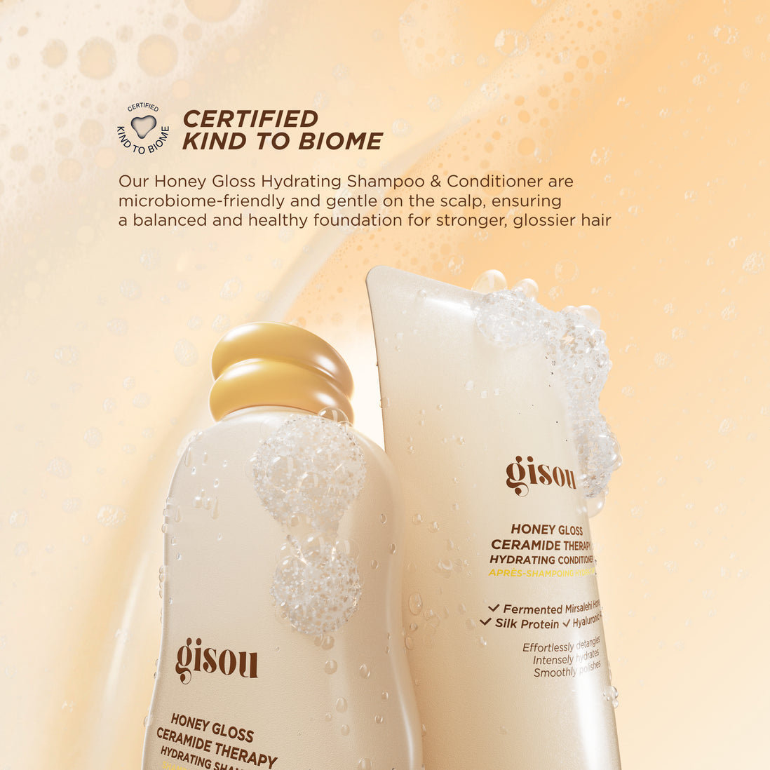 GISOU HONEY GLOSS CERAMIDE THERAPY HYDRATING CONDITIONER