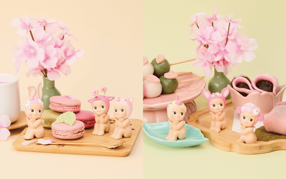 Sonny Angel Cherry Blossom Series Figures (1x each) Blind Box