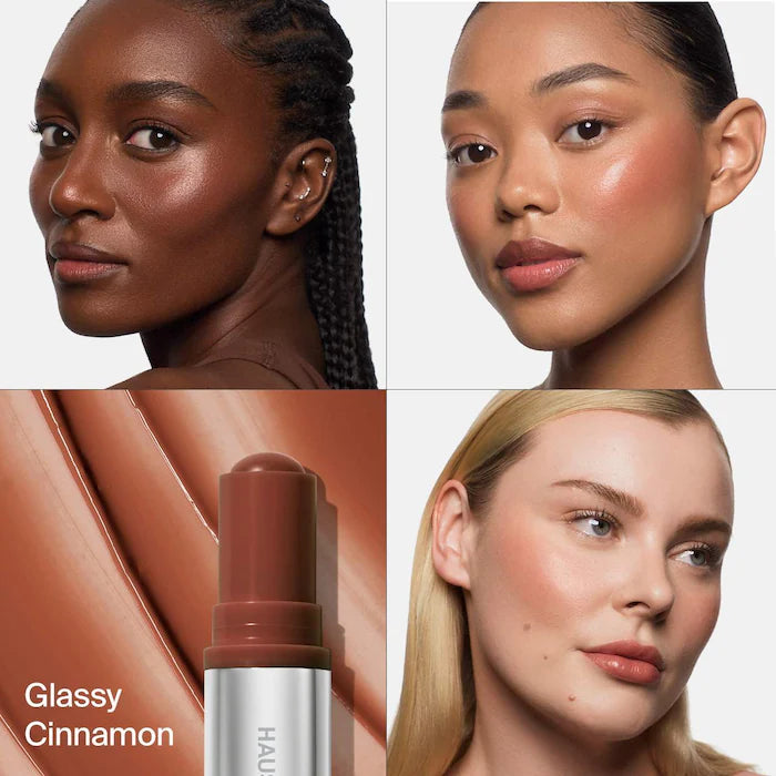 HAUS LABS Color Fuse Glassy Blush Balm Stick