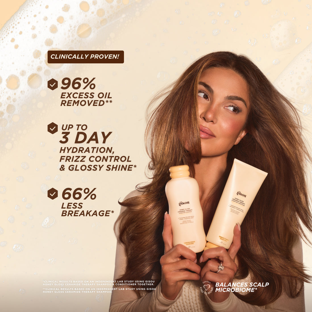 GISOU HONEY GLOSS CERAMIDE THERAPY HYDRATING CONDITIONER