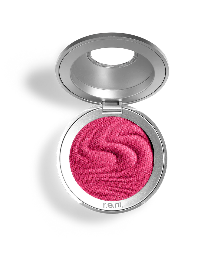 r.e.m beauty blush in strawberry nebula shade