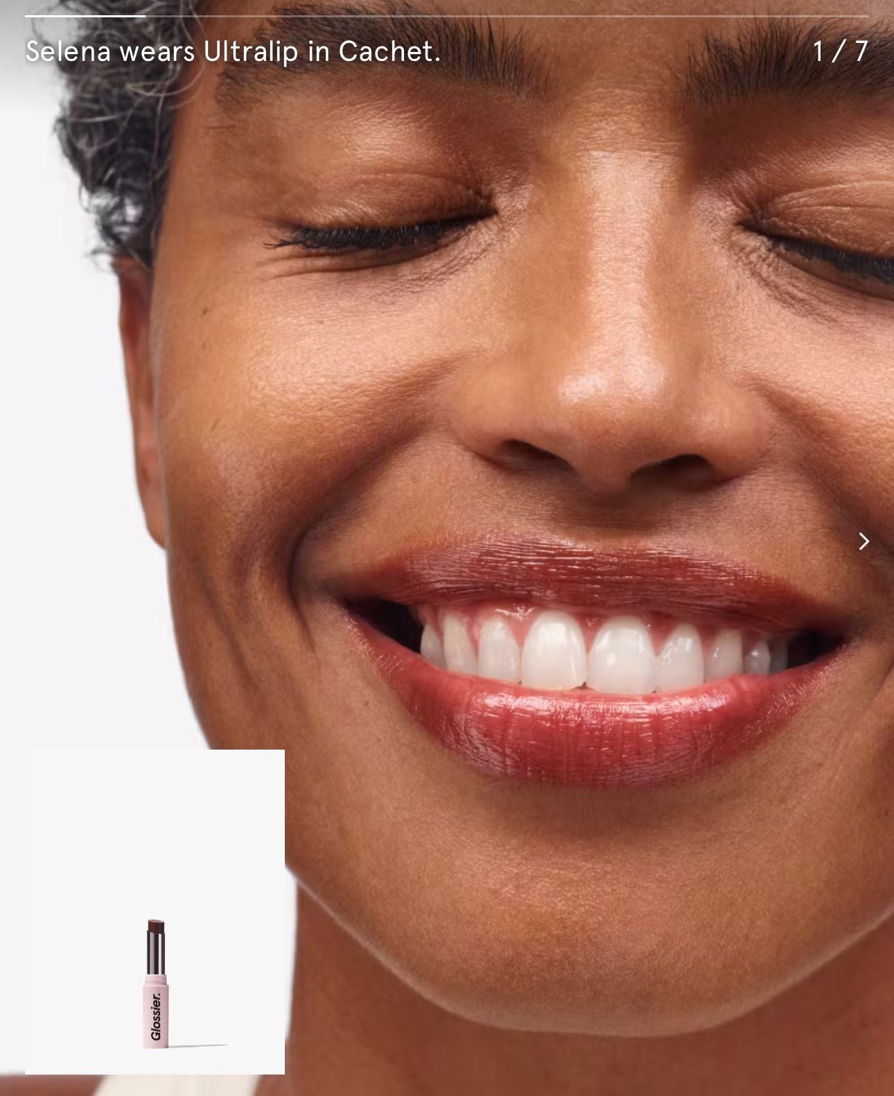 Glossier Ultralip lipstick