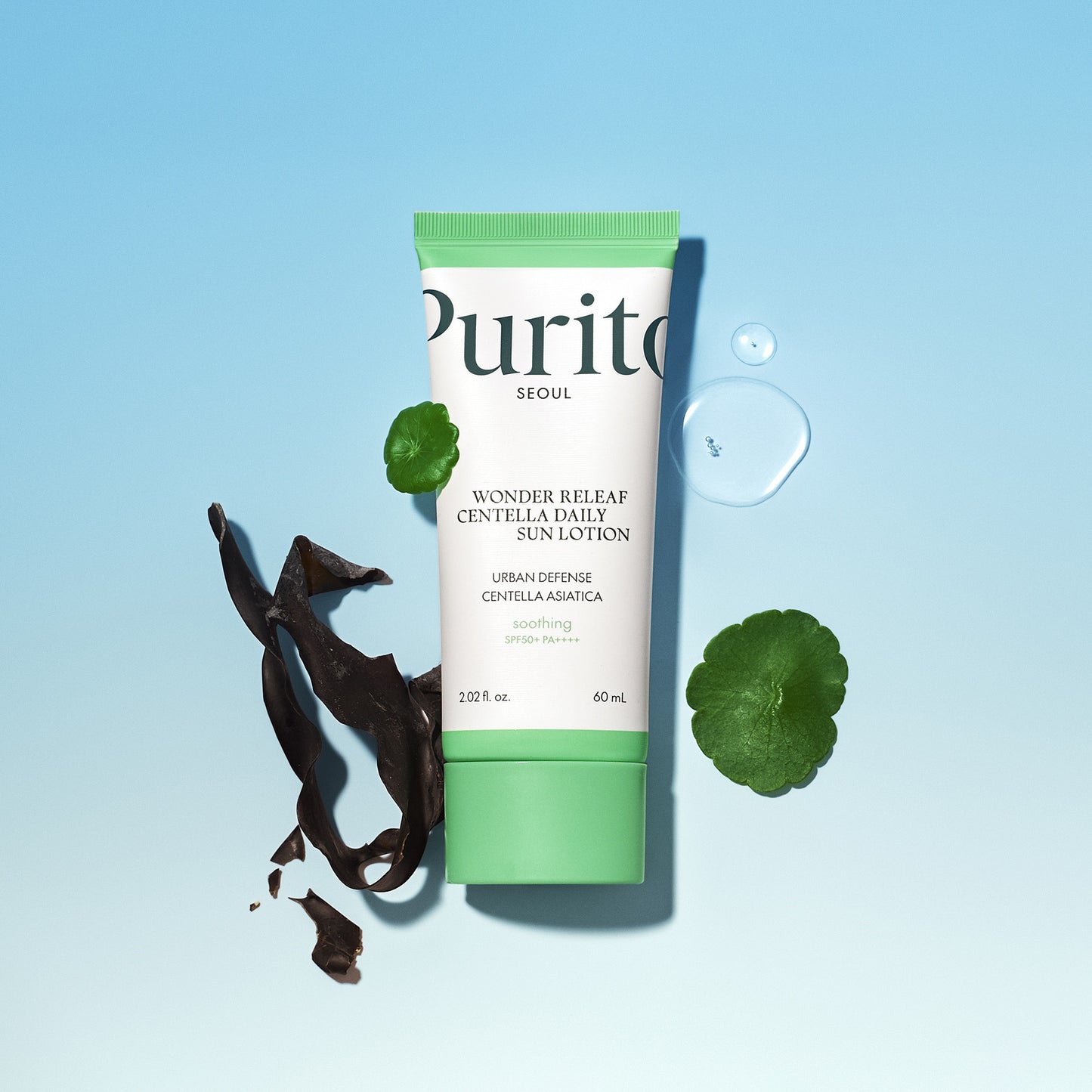 PURITO Wonder Releaf
Centella Daily Sun Lotion
SPF50+ PA++++