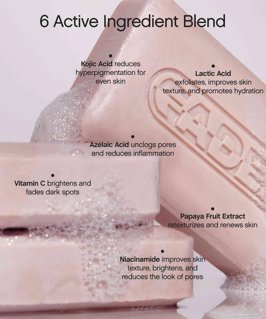 Topicals Faded Brightening Cleansing Bar (2 Pack)
For Dark Spots + Discoloration