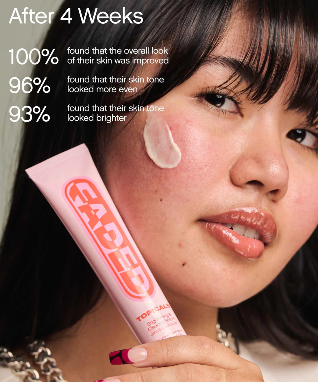 Topicals Faded Serum
For Dark Spots & Discoloration