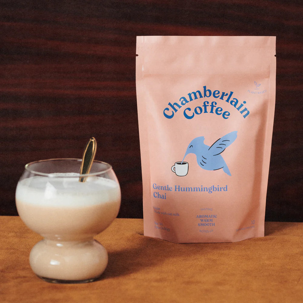 chamberlain chai oat milk latte powder