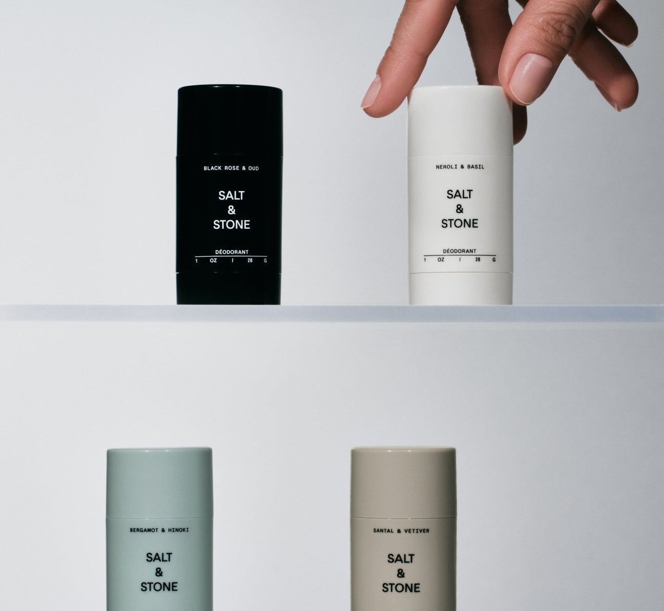 SALT AND STONE MINI DEODORANT DISCOVERY SET 1 OZ / 28 G
