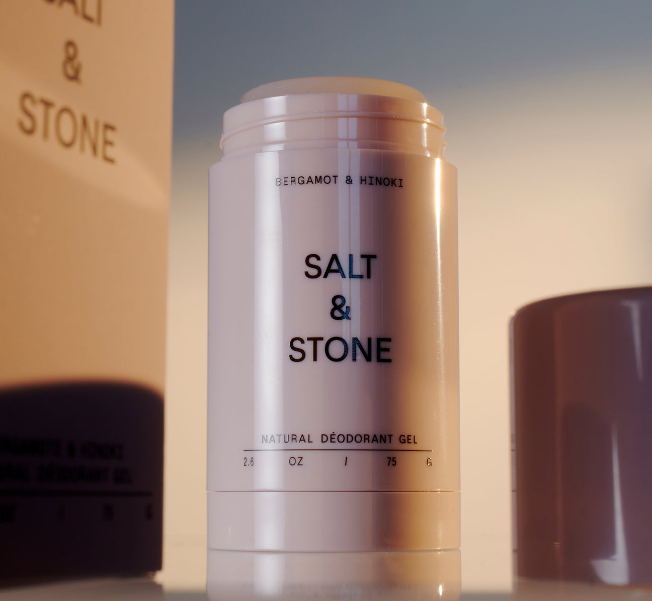 SALT AND STONE BERGAMOT & HINOKI DEODORANT GEL (For Sensitive Skin)
2.6 OZ / 75 G