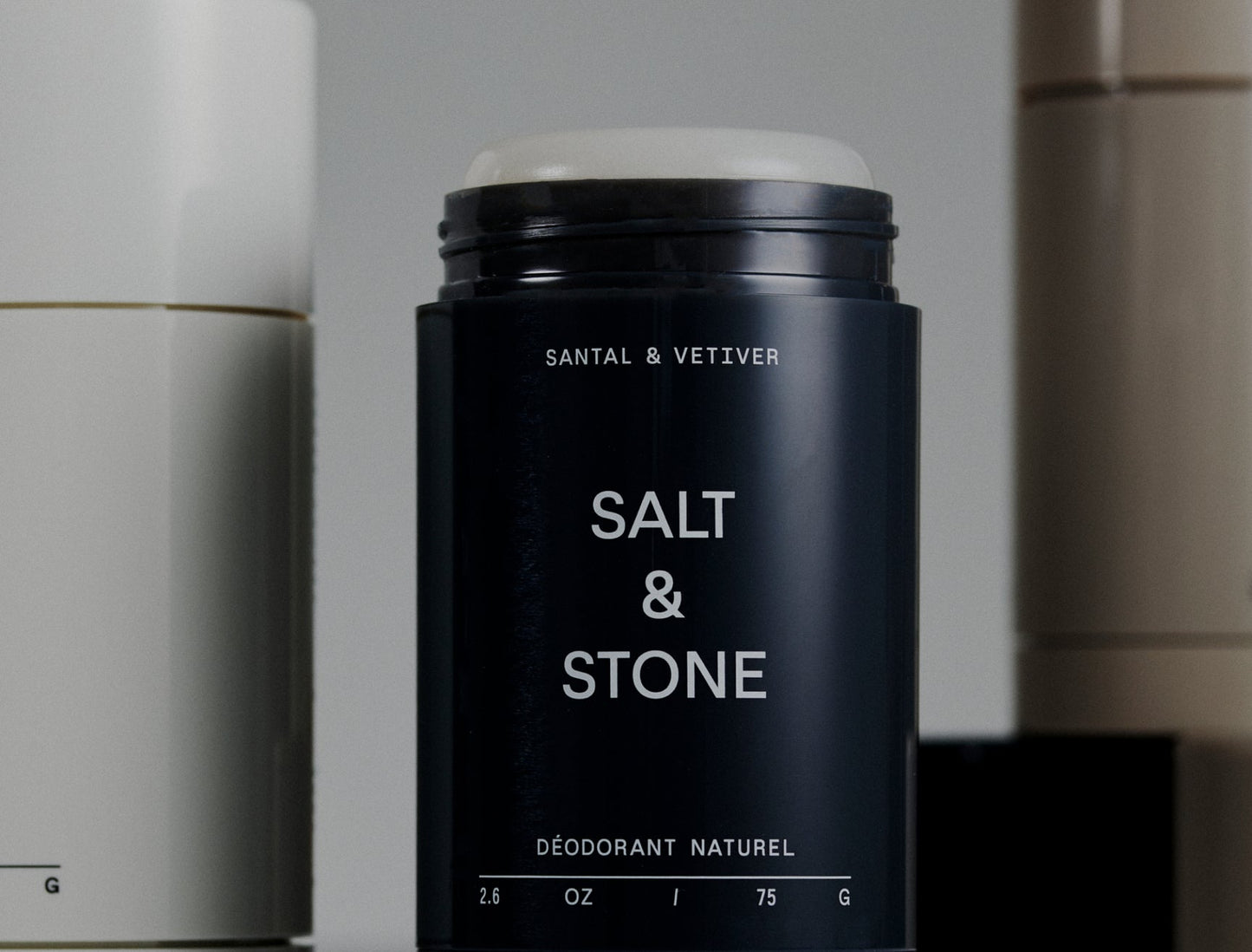 SALT AND STONE SANTAL & VETIVER DEODORANT GEL (For Sensitive Skin)
2.6 OZ / 75 G