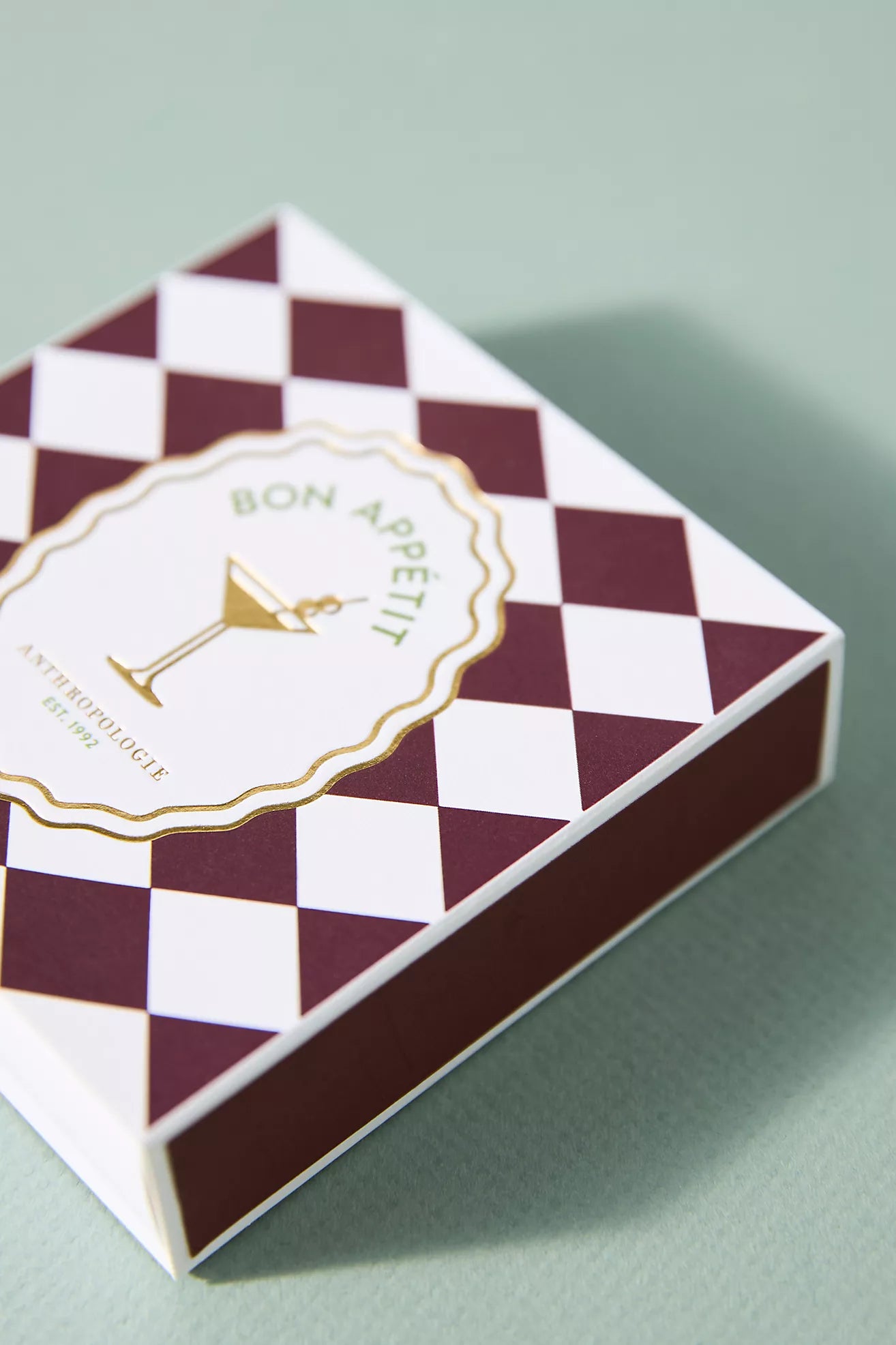 Anthropologie Bon Appétit Matchbox - BROWN
