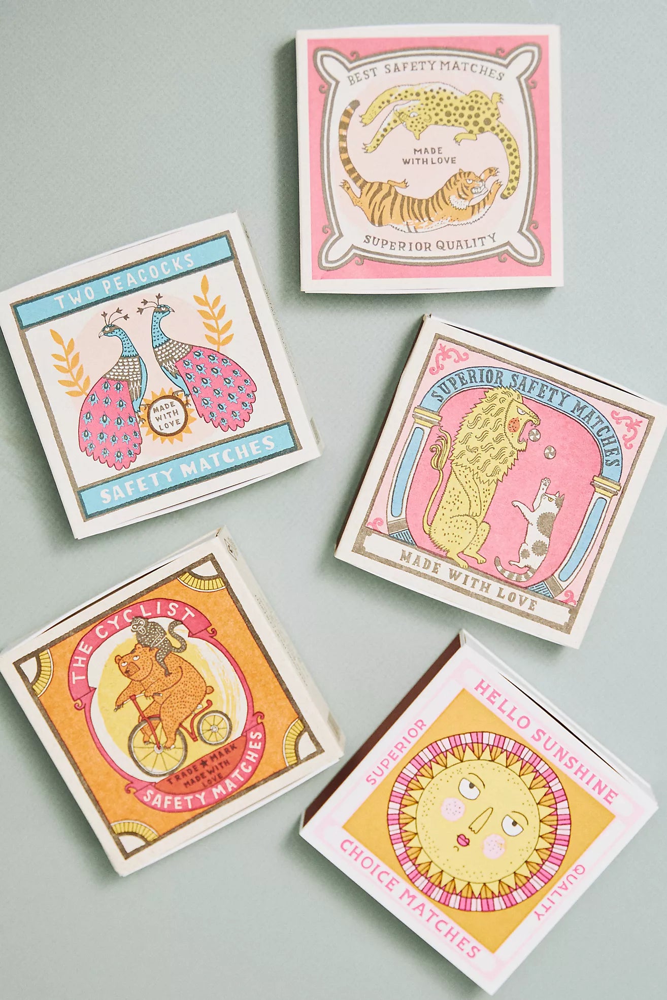 Anthropologie Archivist Matchbox - PINK COMBO