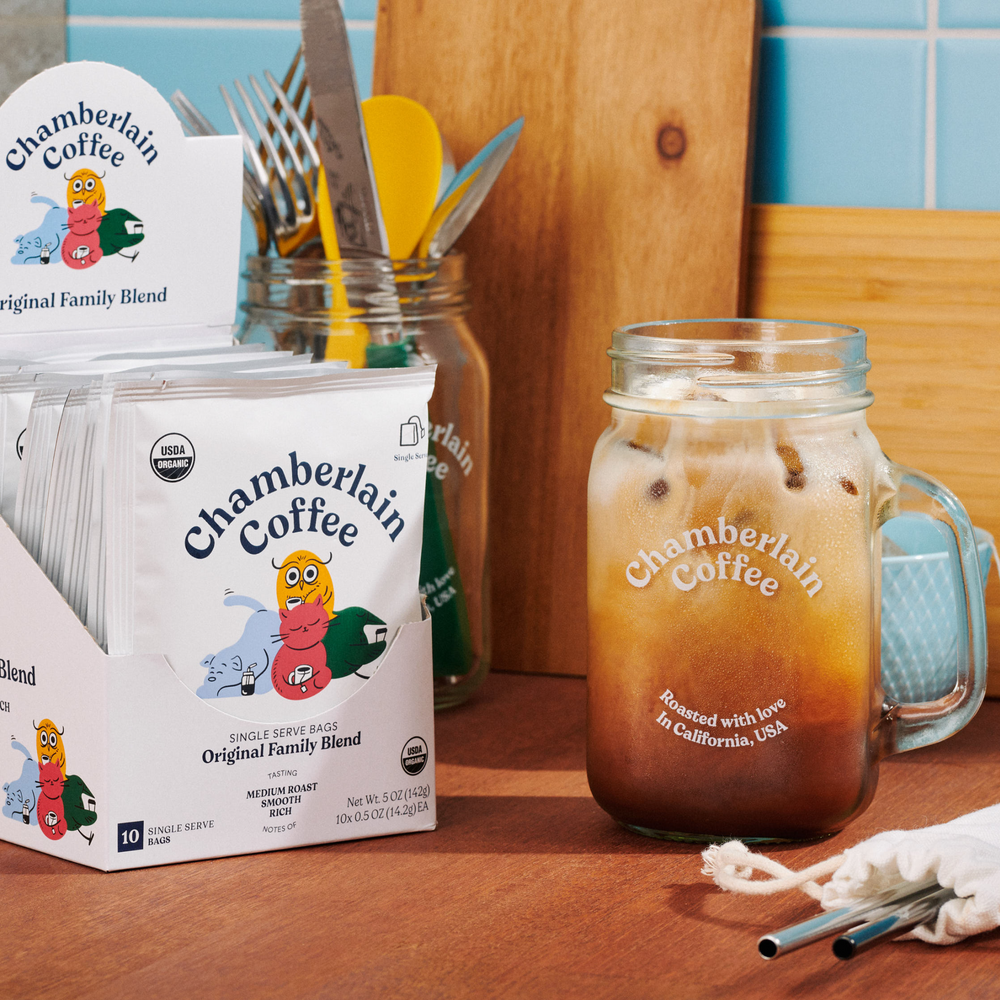 Chamberlain organic original medium cold brew singles