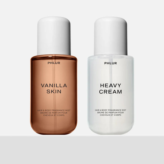 PHLUR VANILLA & CREAM DUO
Full Size Body Mists 100ML