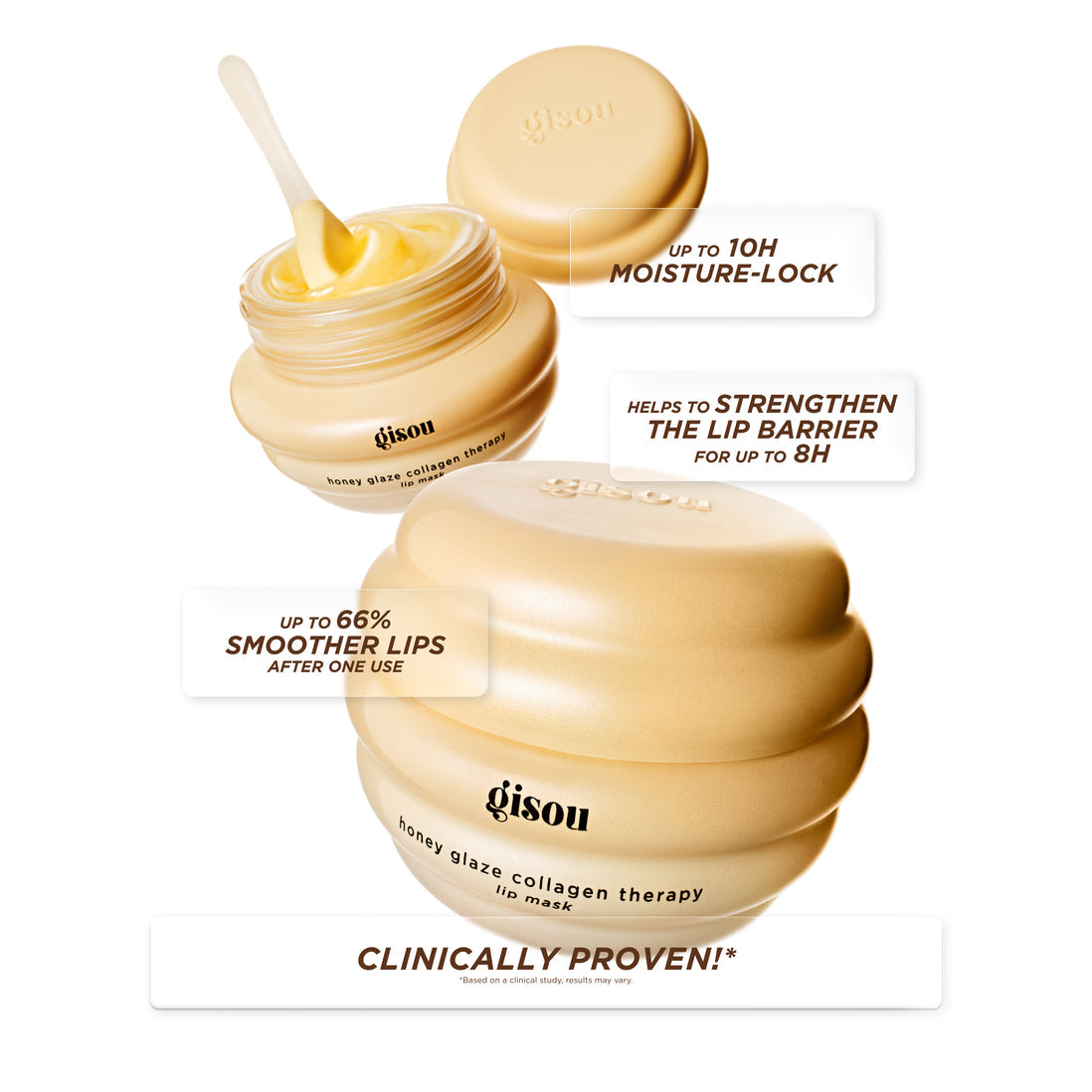 GISOU HONEY GLAZE COLLAGEN THERAPY LIP MASK