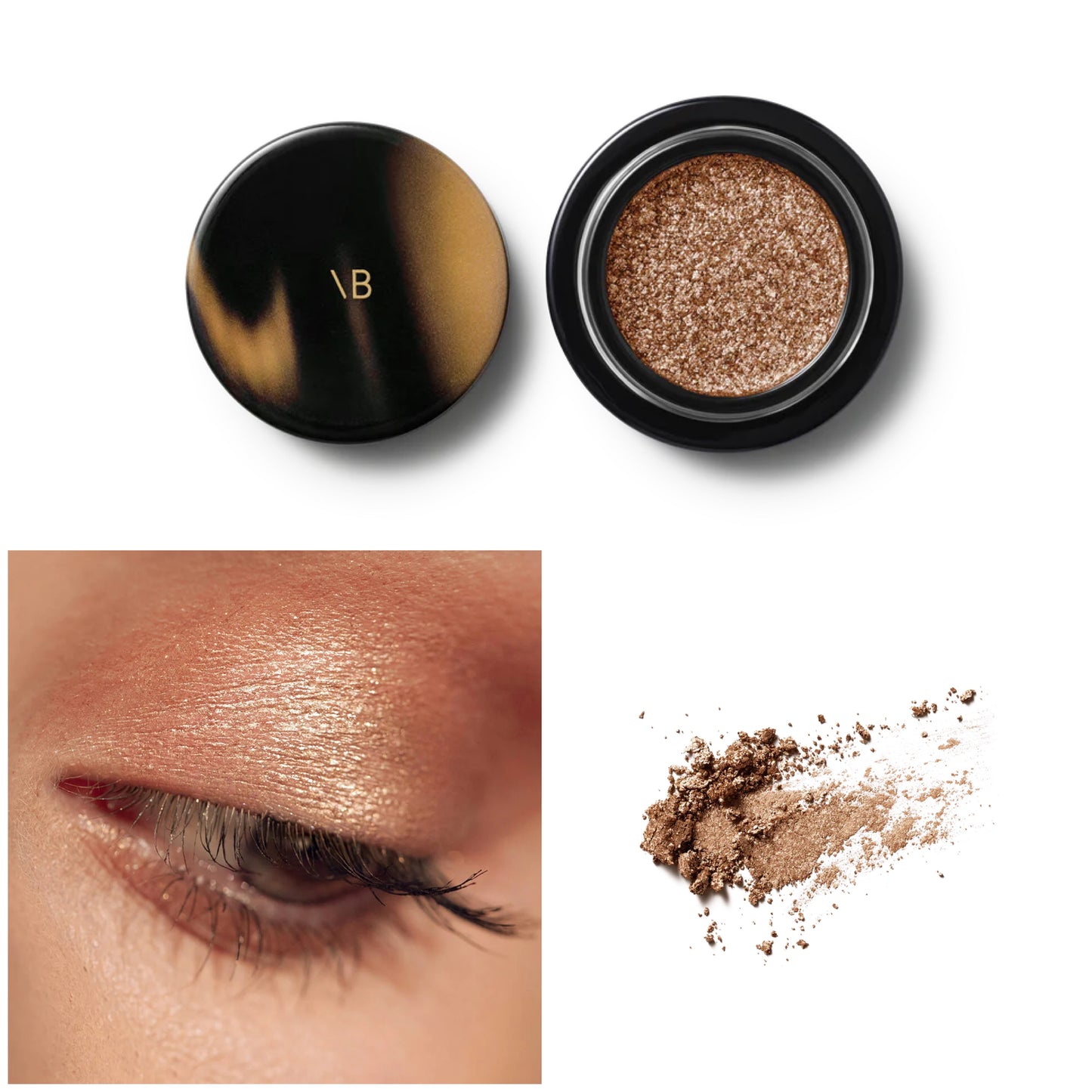 Victoria Beckham Lid Lustre Shimmering Eyeshadow Pot