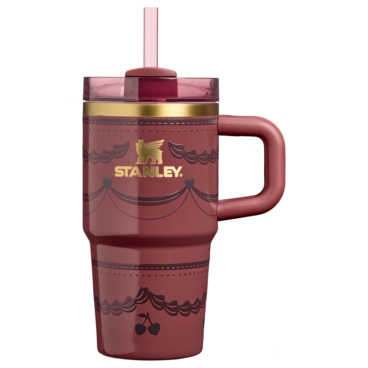 The Valentine's Day Quencher H2.0 FlowState™ Tumbler | 20 OZ in Red Velvet Cake