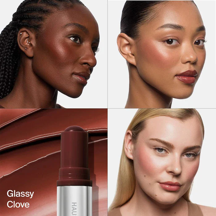 HAUS LABS Color Fuse Glassy Blush Balm Stick