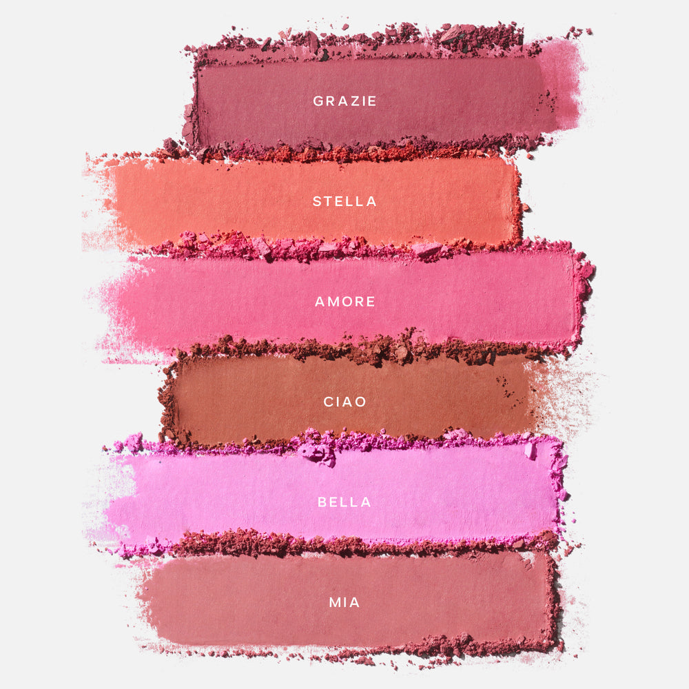 SAIE SUPERSUEDE™ BAKED POWDER BLUSH - MIA
soft rose