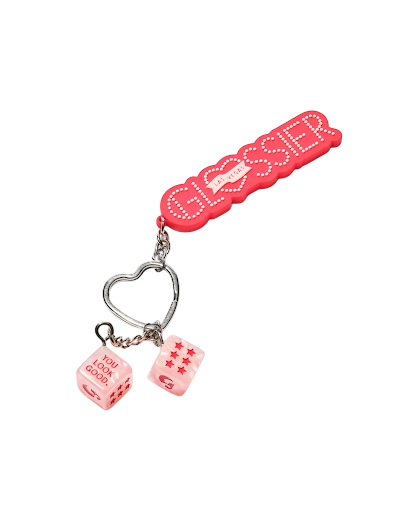 Glossier Las Vegas Keychain