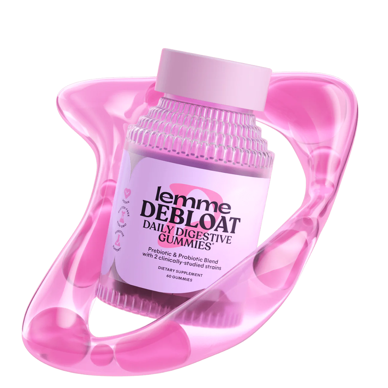 LEMME DEBLOAT GUMMIES
Daily Digestive Gummies