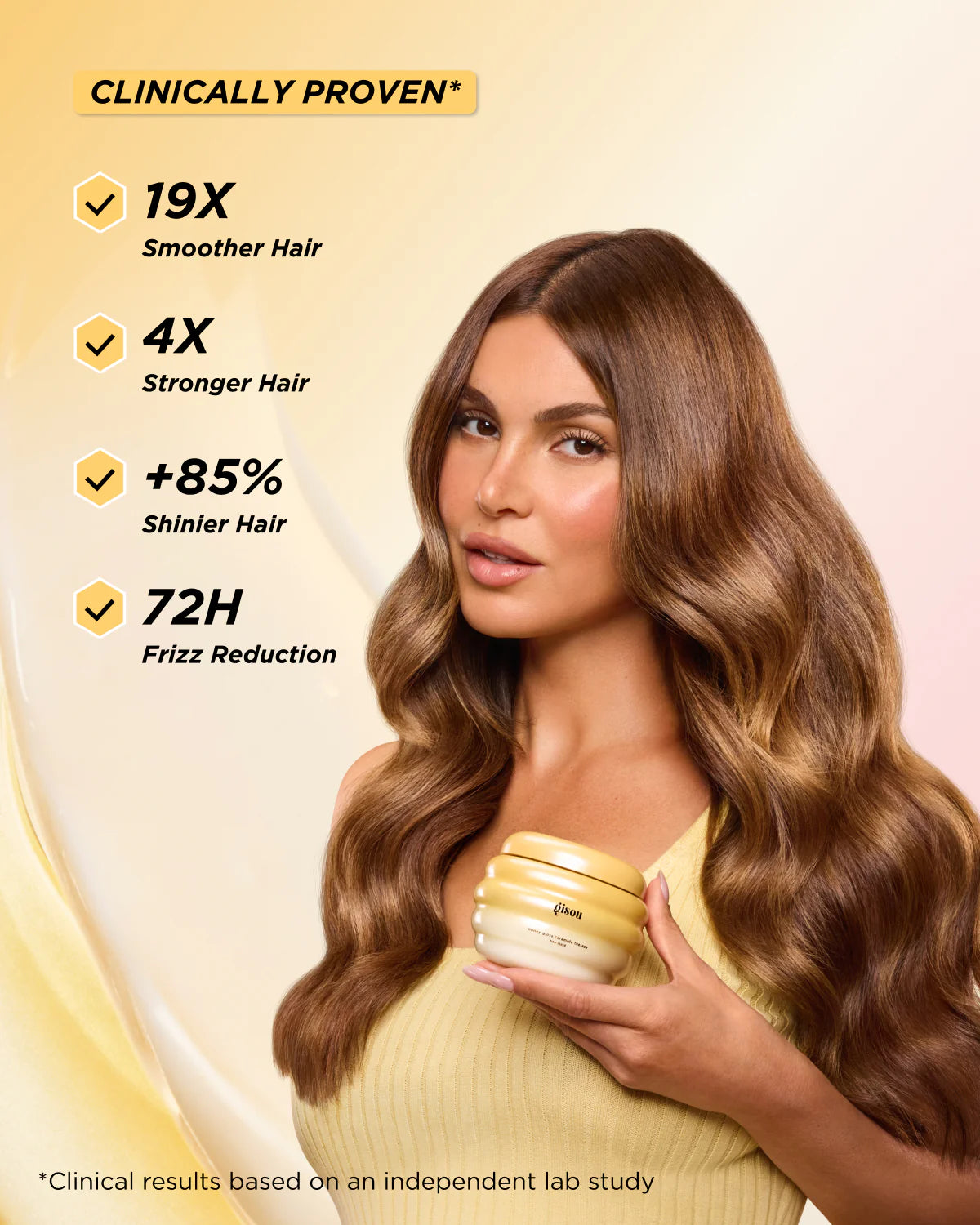 Gisou Honey Gloss Ceramide Therapy Hair Mask