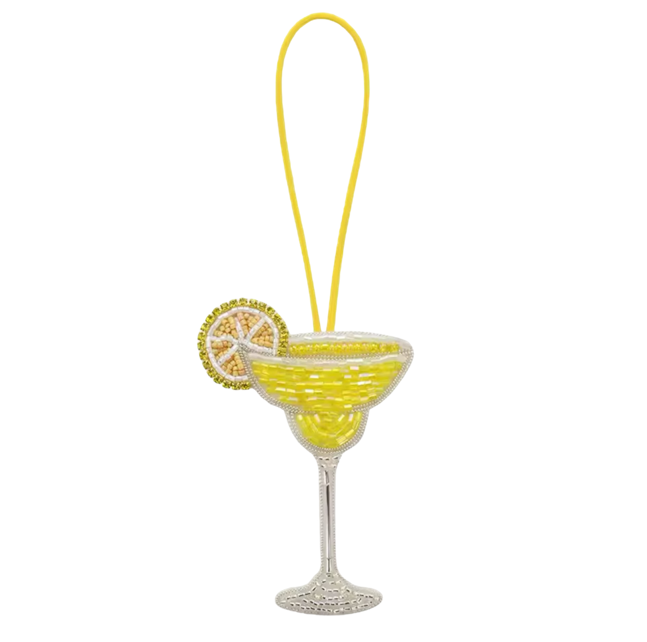 Lemon cocktail charm