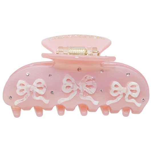 Emi Jay 
Sweetheart Hair Claw Clip in Pink Pixie
