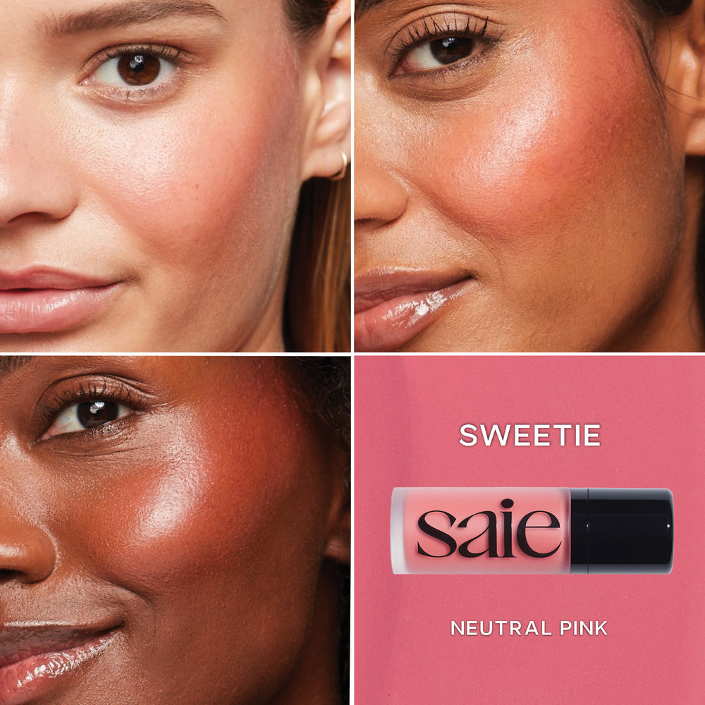 SAIE DEW BLUSH
BLENDABLE LIQUID CHEEK FLUSH
