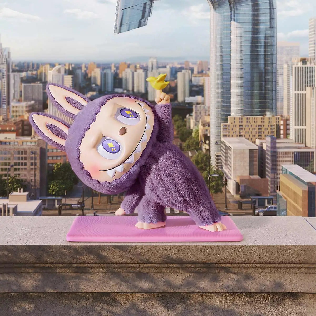 Labubu THE MONSTERS Lazy Yoga Series Figures (1 box)