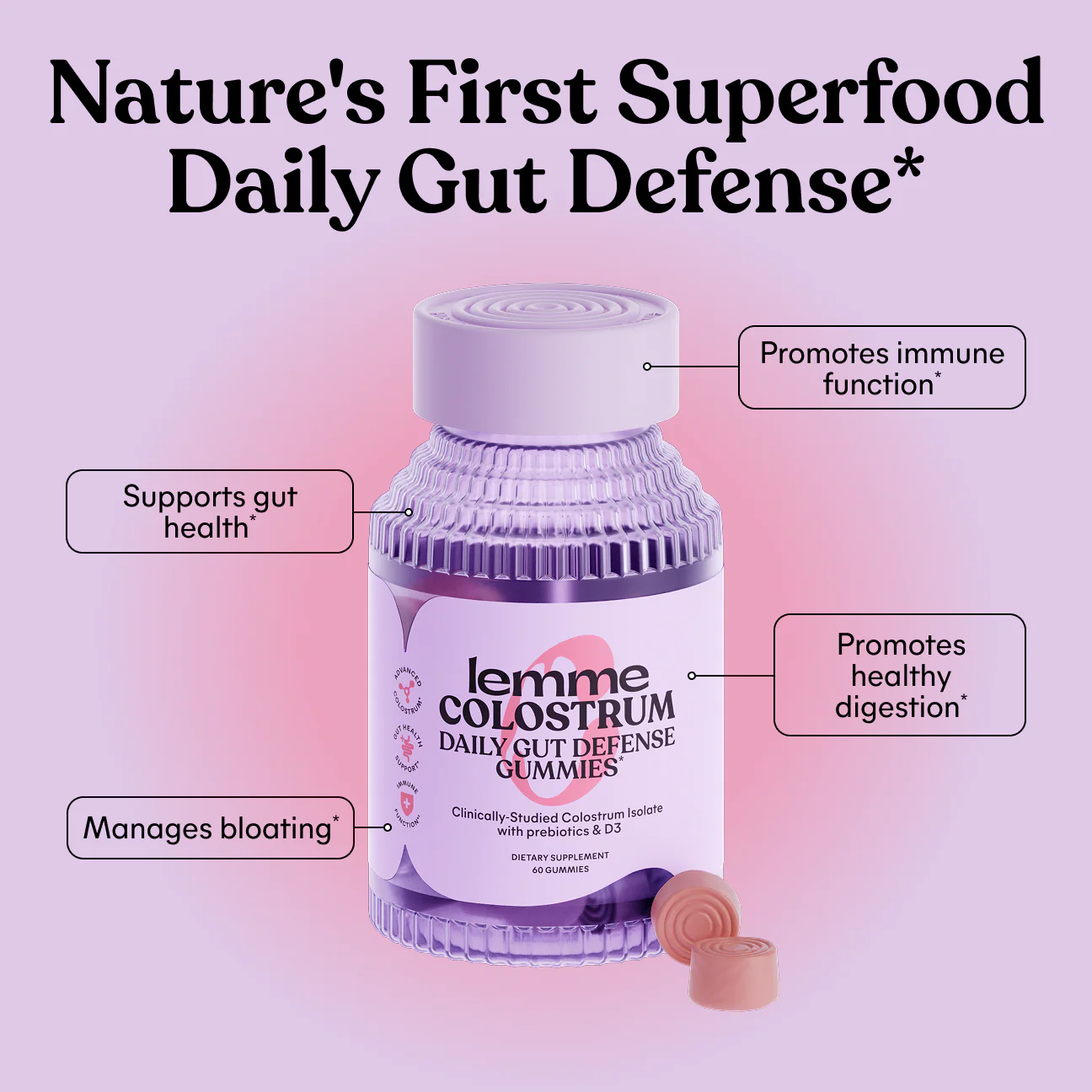 LEMME COLOSTRUM GUMMIES